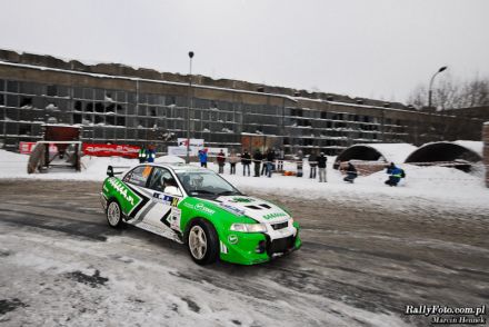 Maciej Dominiak i Marek Kaczmarek - Mitsubishi Lancer Evo VI.